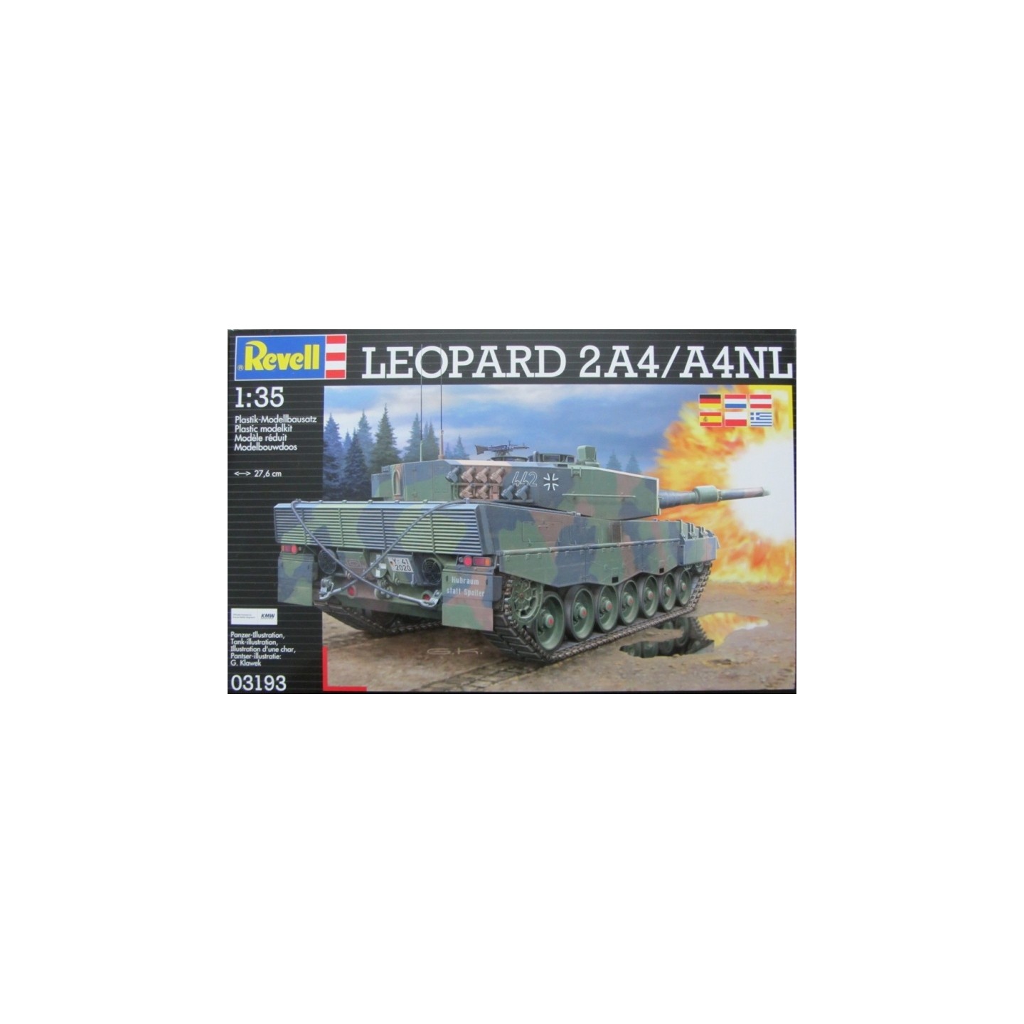 LEOPARD 2A4 / A4NL REVELL 1/35