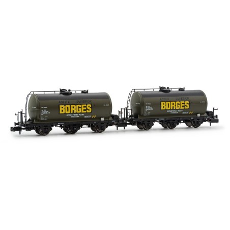 SET 2 VAGONES CISTERNA BORGES" ARNOLD HN6673 ESCALA N"