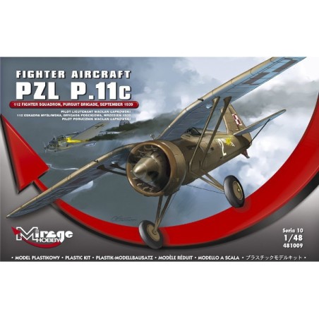PZL P.11C MIRAGE HOBBY 1/48