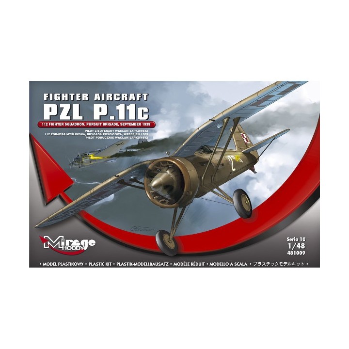 PZL P.11C MIRAGE HOBBY 1/48