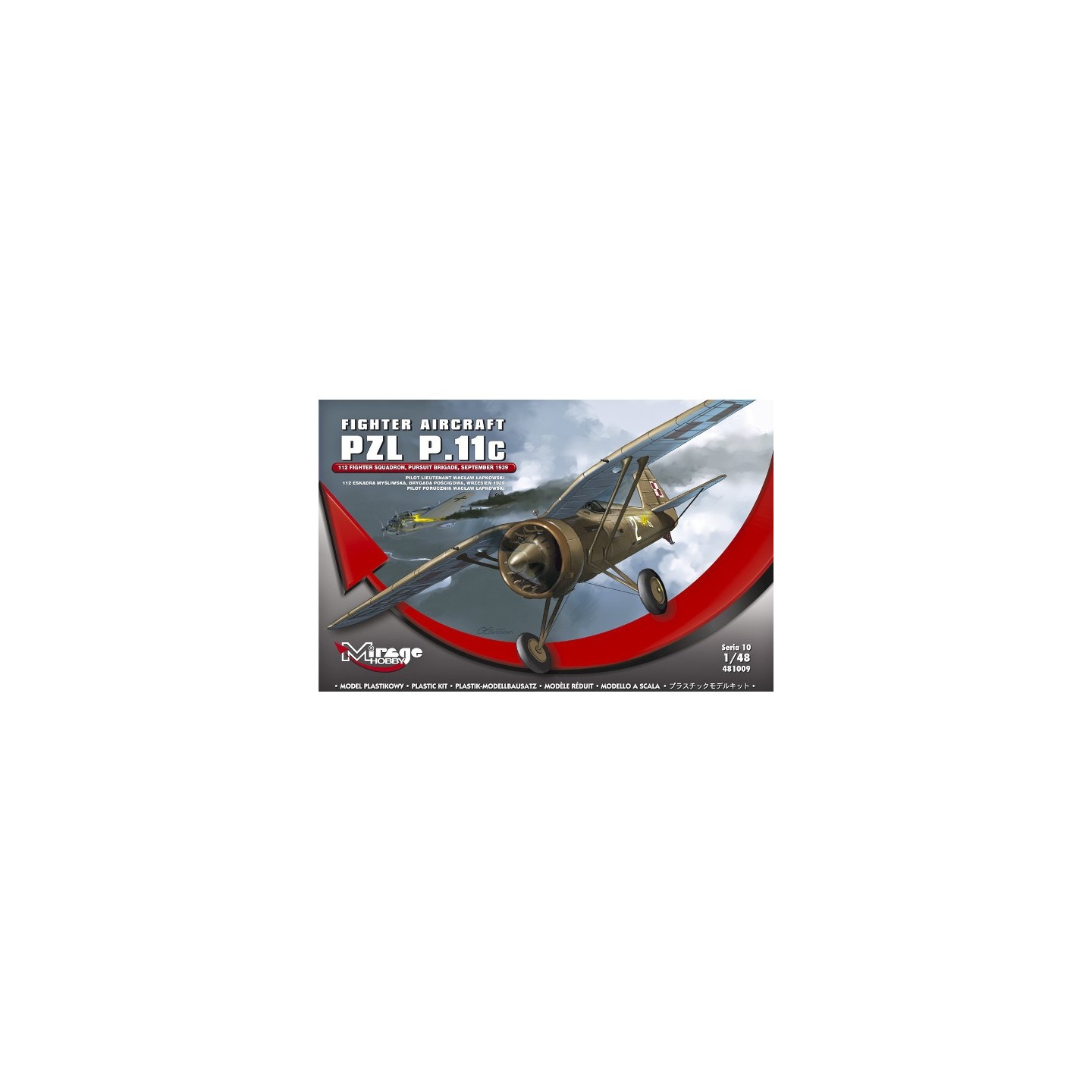 PZL P.11C MIRAGE HOBBY 1/48