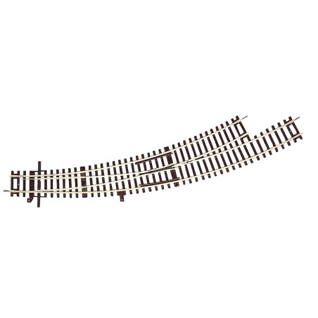 DESVIO CURVO IZQUIERDA BWl5/6 ROCO 42474 ESCALA H0
