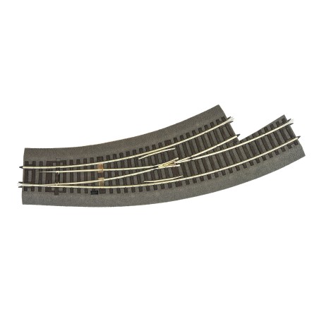 DESVIO CURVA IZQUIERDA BWl3/4 ROCO 42572 ESCALA  H0