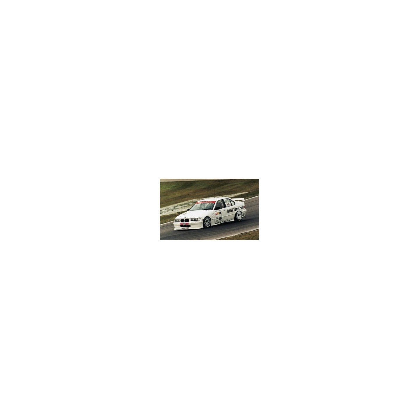 BMW 320 MENZEL BLANCO HERPA 1/87