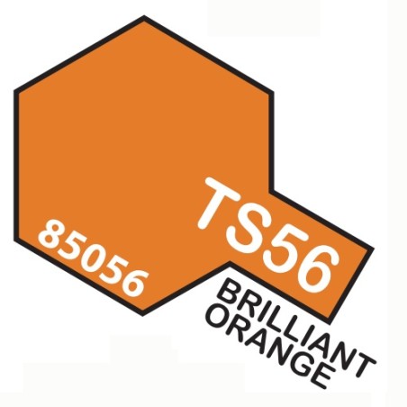 SPRAY NARANJA BRILLANTE TS-56 TAMIYA 85056