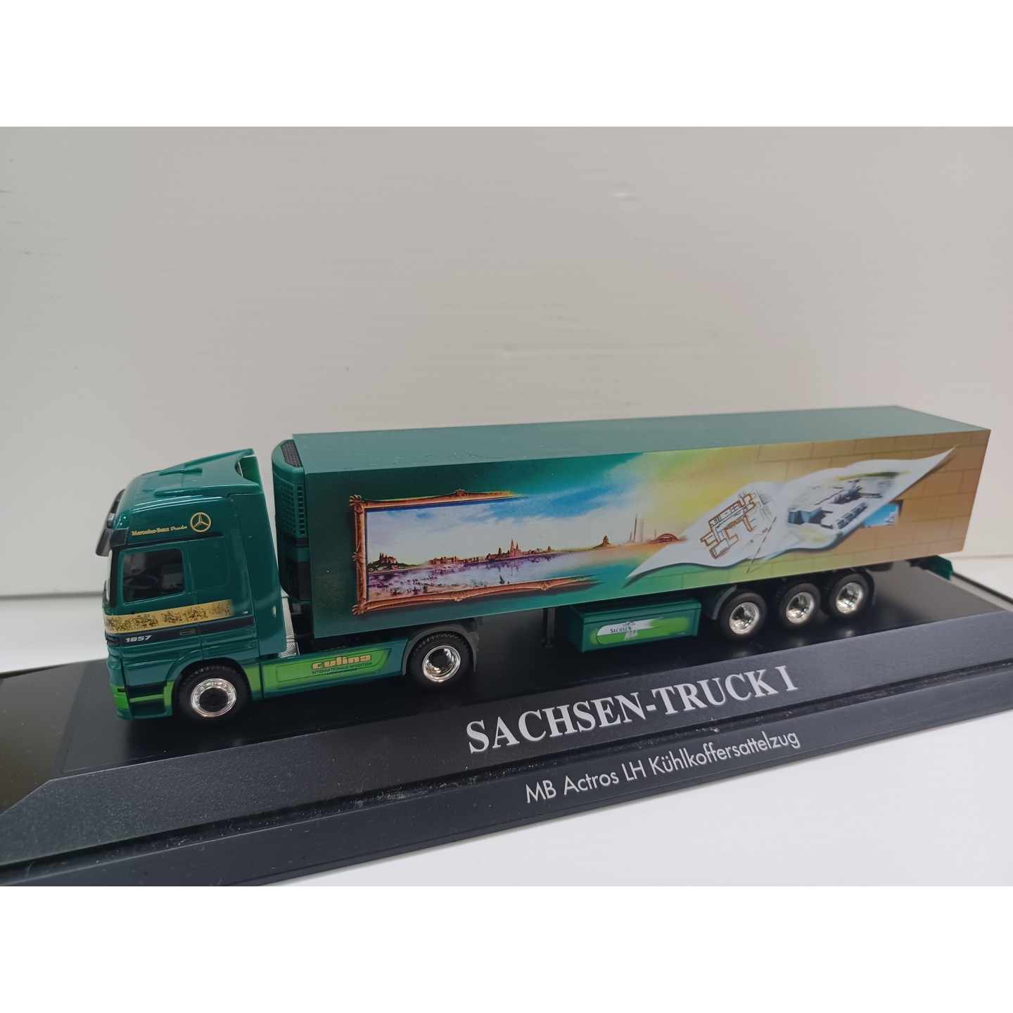 CAMION MERCEDES ACTROS HERPA 05489 ESCALA H0