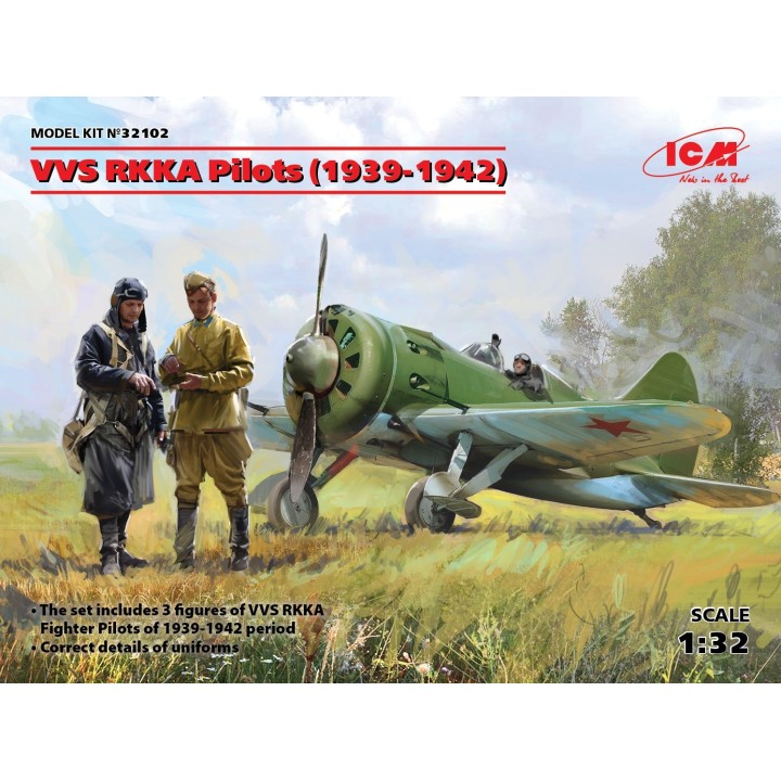 VVS RKKA PILOTS 1939-1942 ICM 32102