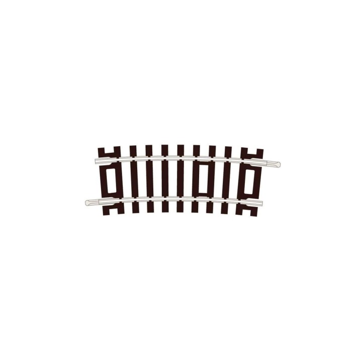 VIA CURVA R1 PECO ST-222 ESCALA  H0