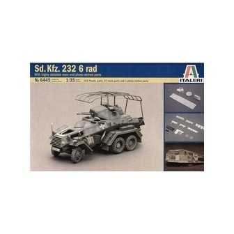 VEHICULO BLINDADO ALEMAN SD.KFZ.232 6 RAD ITALERI 1/35