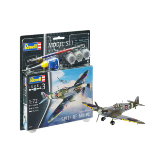KIT CON PINTURAS SPITFIRE MK.VB REVELL 1/72