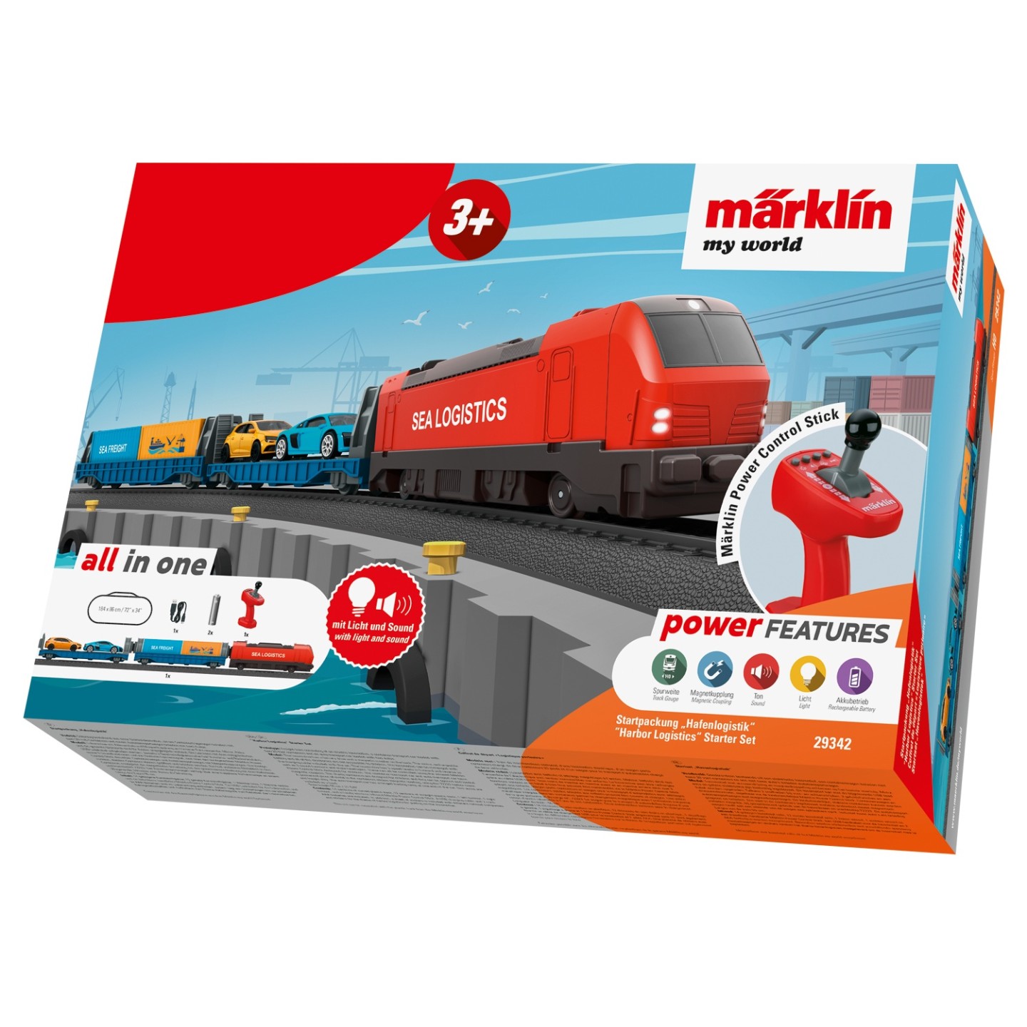 SET INICIO MERCANCIAS" MARKLIN MY WORLD 29342 "