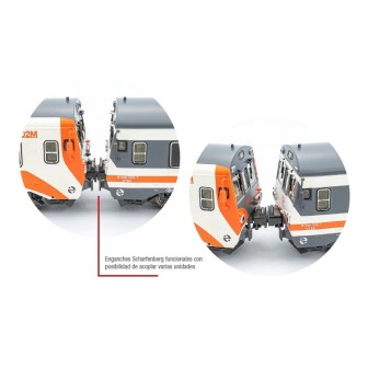 AUTOMOTOR DIESEL 596 REGIONALES R1" ELECTROTREN HE2500B ESCALA H0"