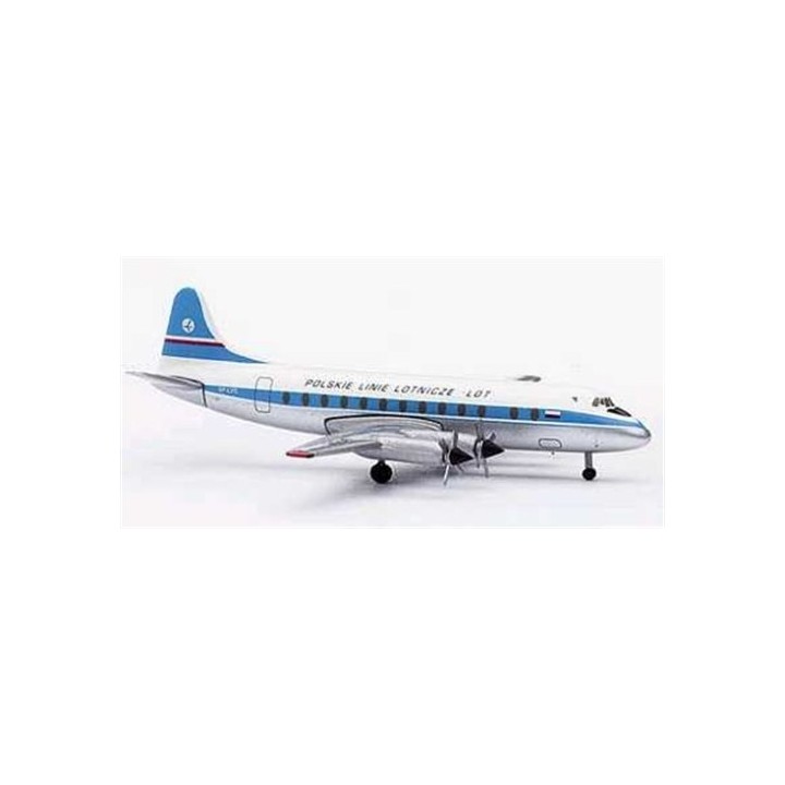 VICKERS VISCOUNT POLISH AIRLINES 1/500