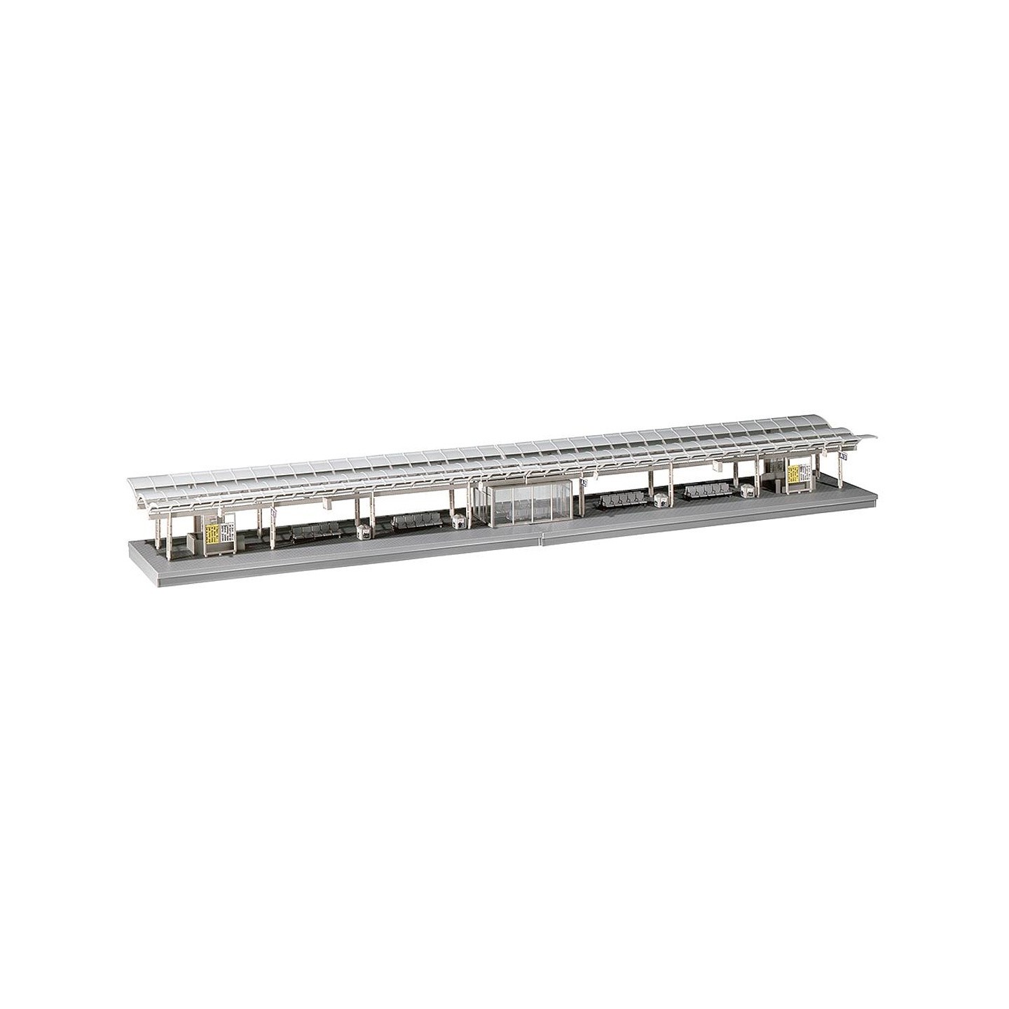 2 PLATAFORMAS ICE MODERNAS CON ACCESORIOS FALLER 120193 ESCALA H0