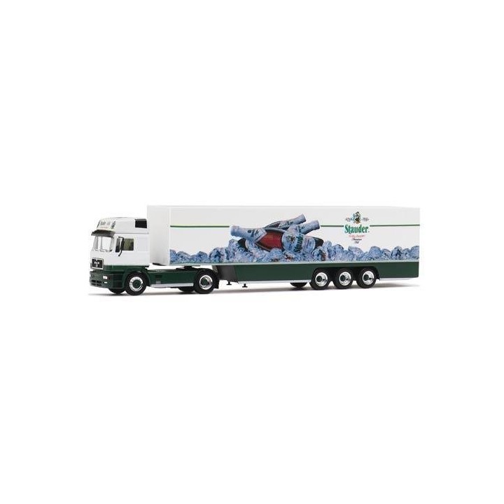 CAMIÓN MAN F2000 HD SUITCASE 1997 HERPA 186001 ESCALA 1/87