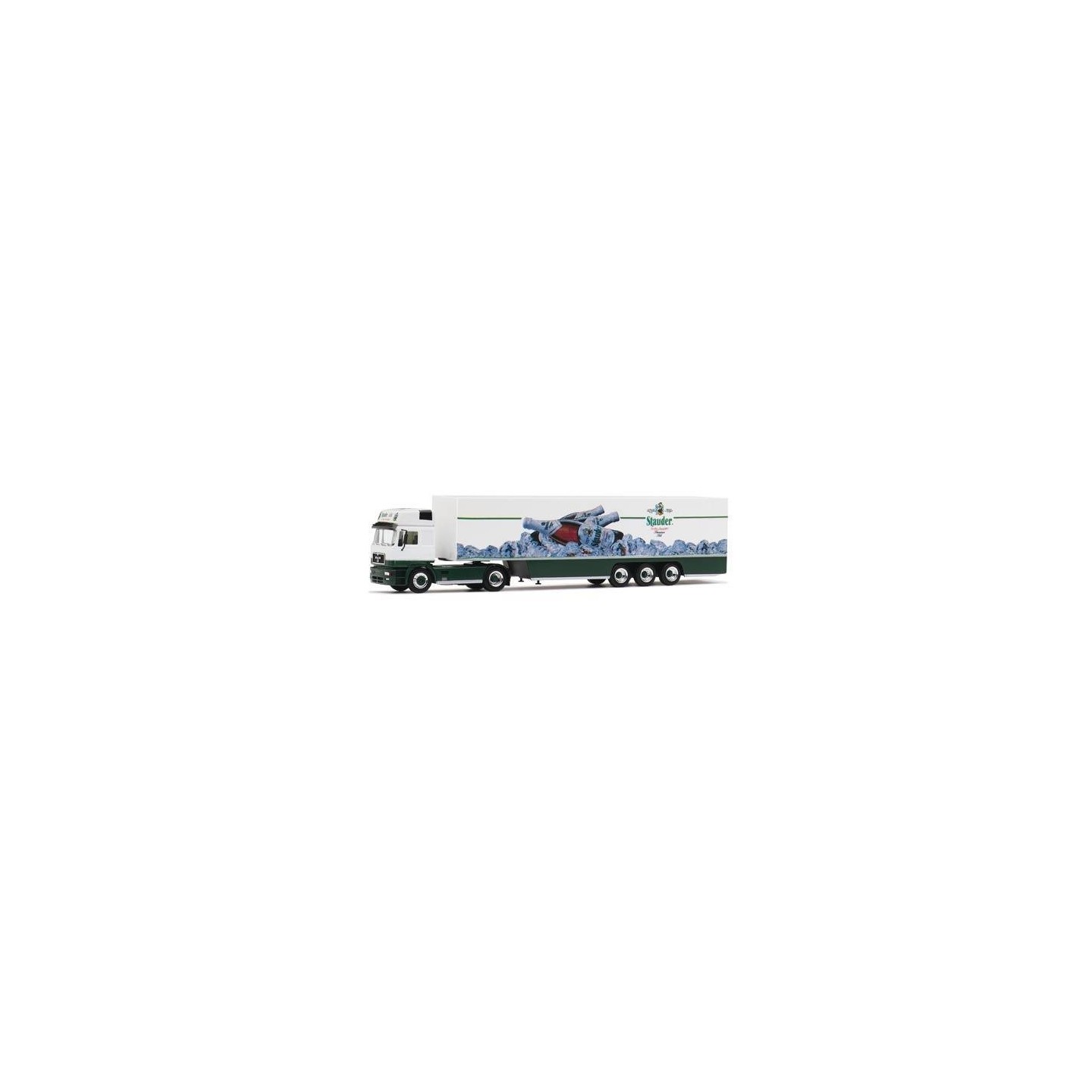 CAMIÓN MAN F2000 HD SUITCASE 1997 HERPA 186001 ESCALA 1/87