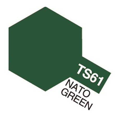 SPRAY VERDE NATO TS-61 TAMIYA 85061