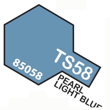 SPRAY AZUL CLARO PERLADO TS-58 TAMIYA 85058
