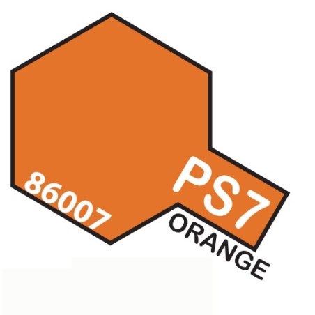 SPRAY NARANJA PS-7 TAMIYA 86007