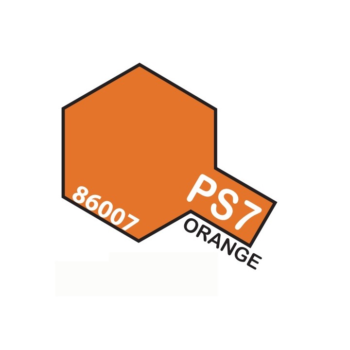 SPRAY NARANJA PS-7 TAMIYA 86007