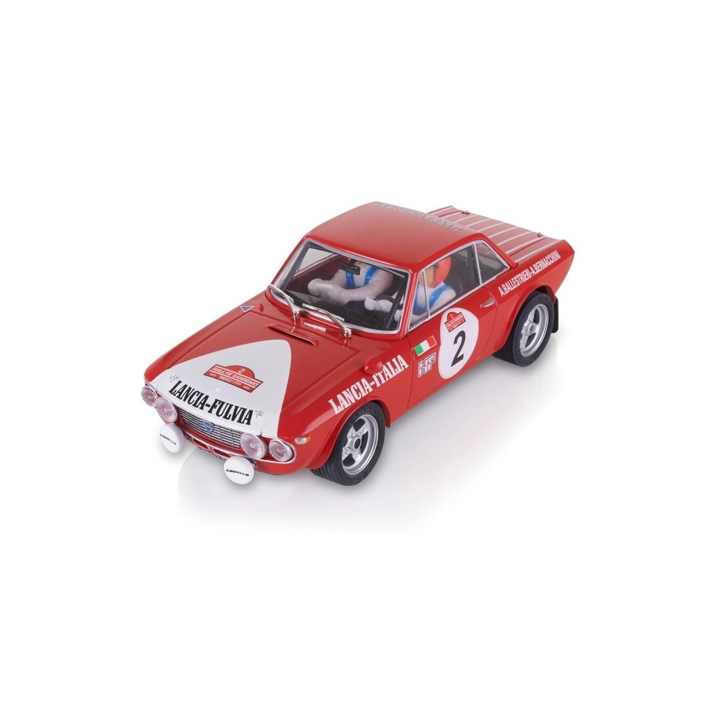 LANCIA FULVIA 1.6 HF SAN REMO 72 SCALEXTRIC ADVANCE 1/32  E10286S300