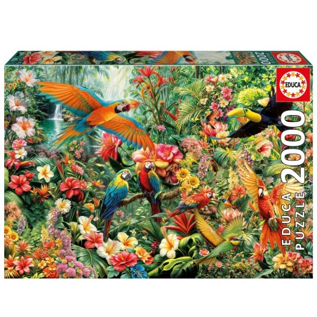PUZZLE AVES DEL AMAZONAS 2000 PIEZAS EDUCA 20574