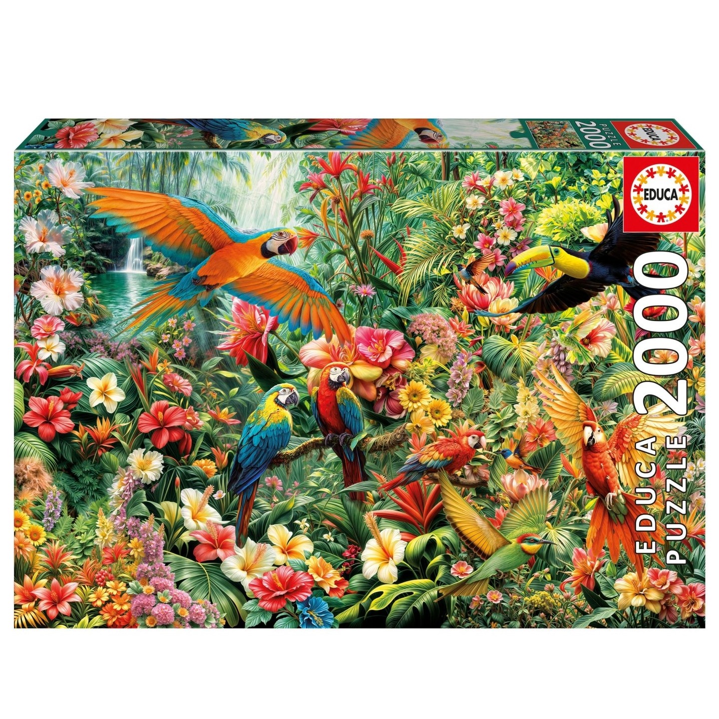 PUZZLE AVES DEL AMAZONAS 2000 PIEZAS EDUCA 20574