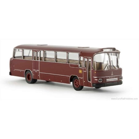 AUTOBUS MAGIRUS 150 LS 12 DB ROJO BREKINA 59511 ESCALA 1/87