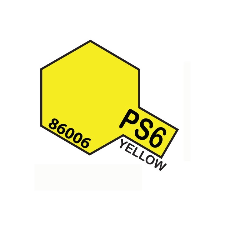 SPRAY AMARILLO PS-6 TAMIYA 86006