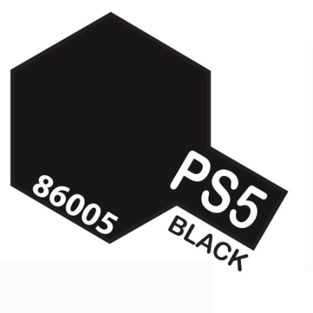 SPRAY NEGRO PS-5 TAMIYA 86005