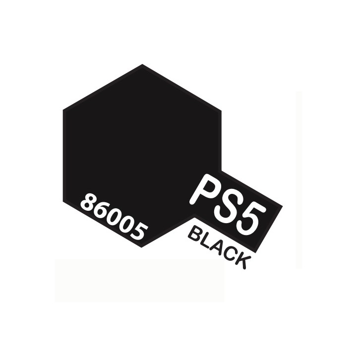 SPRAY NEGRO PS-5 TAMIYA 86005