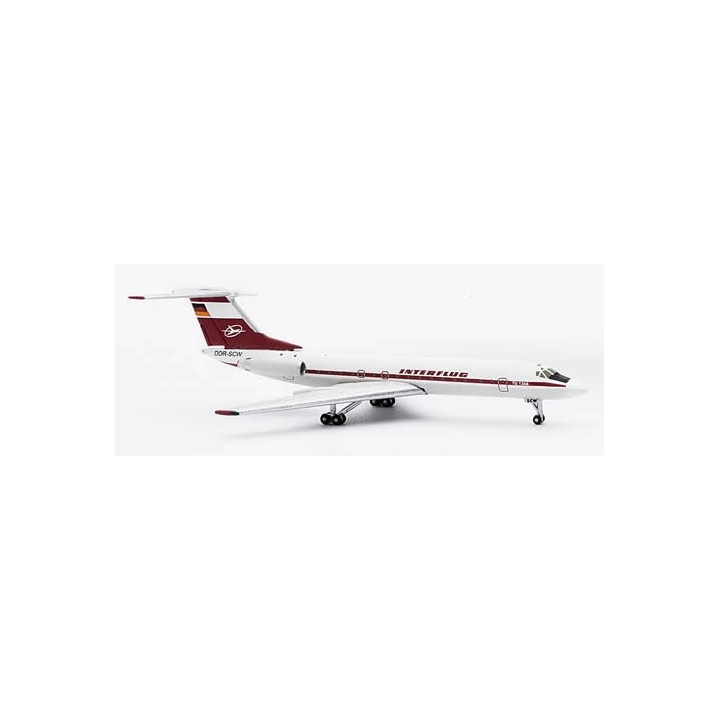 TUPOLEV 134A INTERFLUG HERPA 1/500