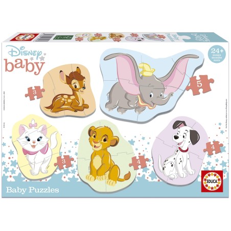 PUZZLE ANIMALES BABY DISNEY EDUCA 18591