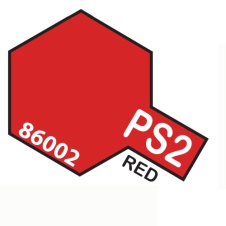 SPRAY ROJO PS-2 TAMIYA 86002