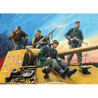 GERMAN TANK RIDERS