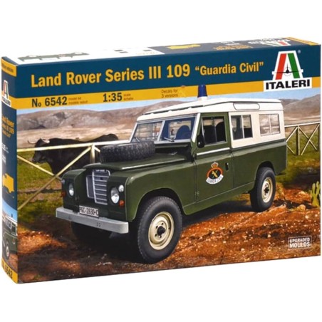LAND ROVER SERIE III 109 GUARDIA CIVIL" ITALERI 6542 ESCALA 1/35"