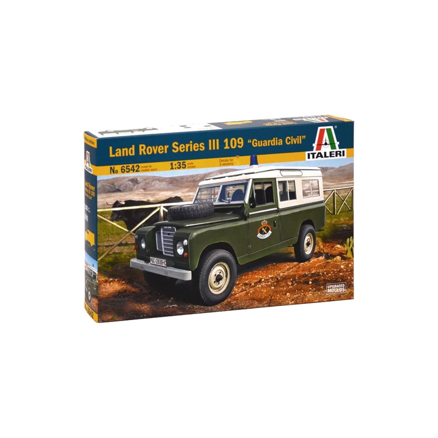 LAND ROVER SERIE III 109 GUARDIA CIVIL" ITALERI 6542 ESCALA 1/35"