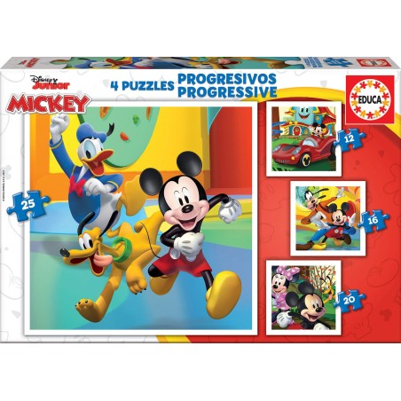 PUZZLE PROGRESIVO MICKEY EDUCA 19294