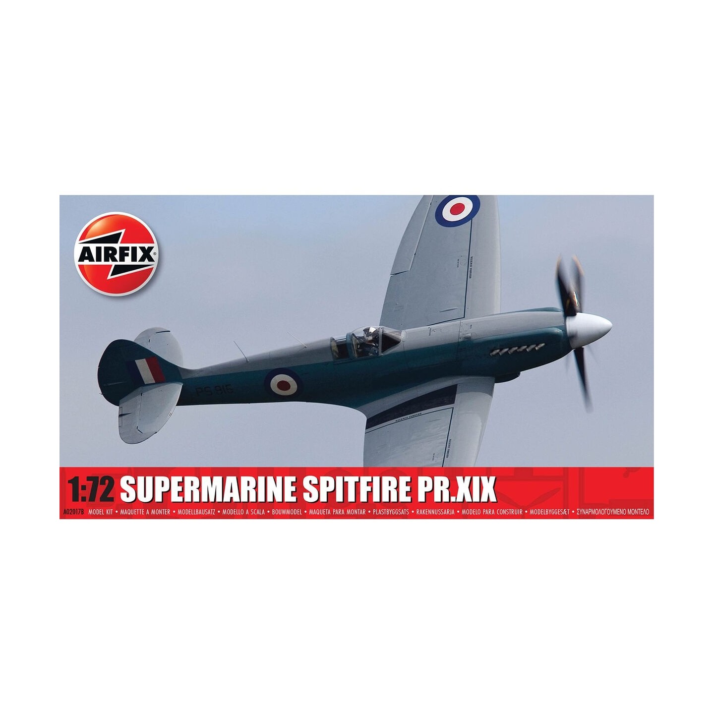 SUPERMARINE SPITFIRE PR.XIX AIRFIX A02017B ESCALA 1/72