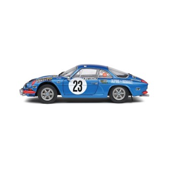 RENAULT ALPINE A110 1600S Nº23 MONTE CARLO 1972 SOLIDO S1804208 ESCALA 1/18
