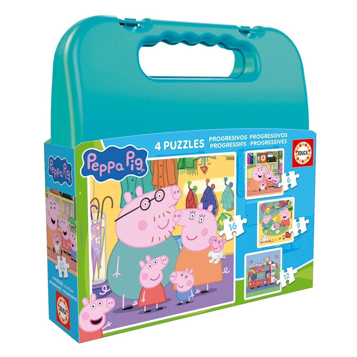 PUZZLE PEPPA PIG PROGRESIVO EDUCA 20328