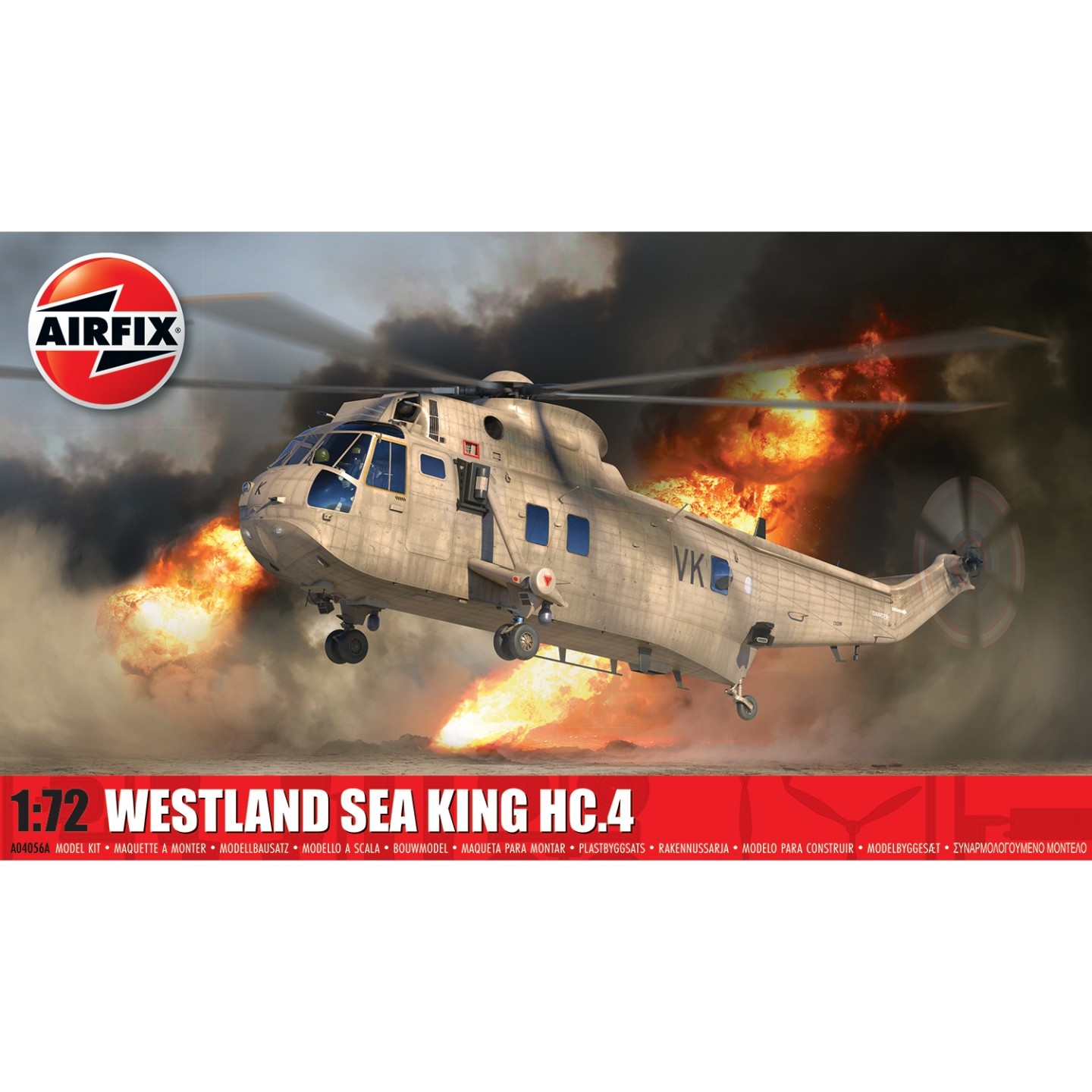 WESTLAND SEA KING HC.4 AIRFIX A04056A ESCALA 1/72