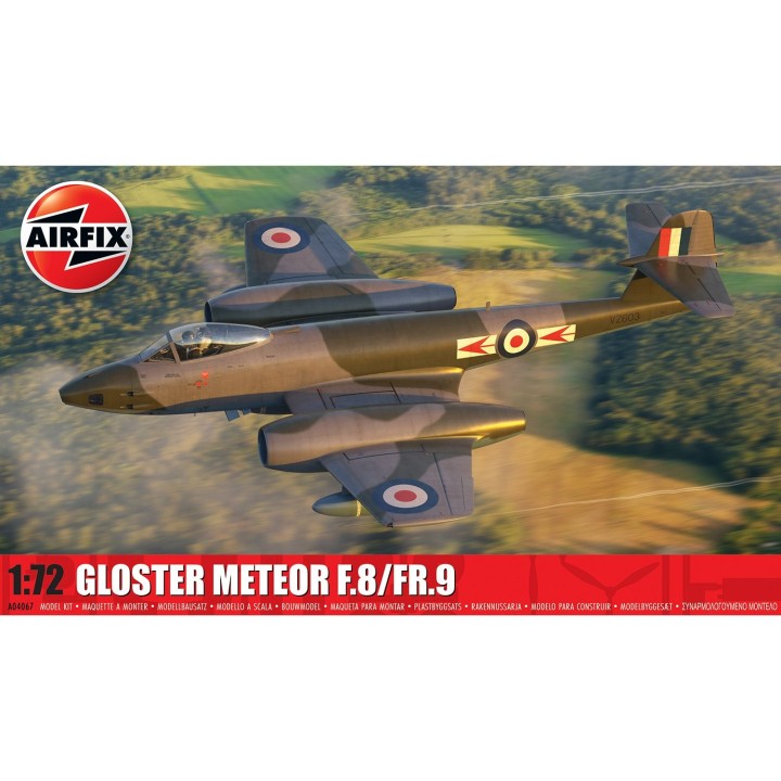 GLOSTER METEOR F.8/FR.9 AIRFIX A04067 ESCALA 1/72