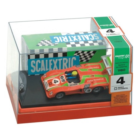 RENAULT ALPINE 2000 TURBO SUPERVINTAGE SCALEXTRIC ORIGINAL 6491 1/32