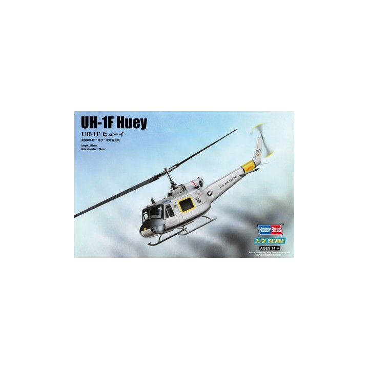 UH-1F HUEY HOBBY BOSS 1/72