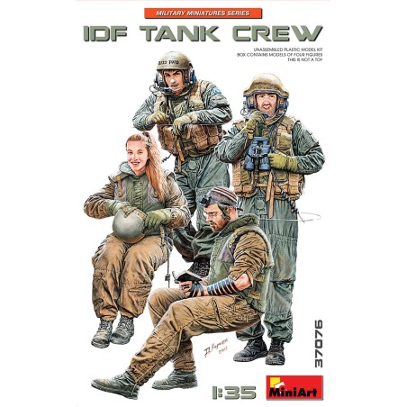 IDF TANK CREW MINI ART 1/35