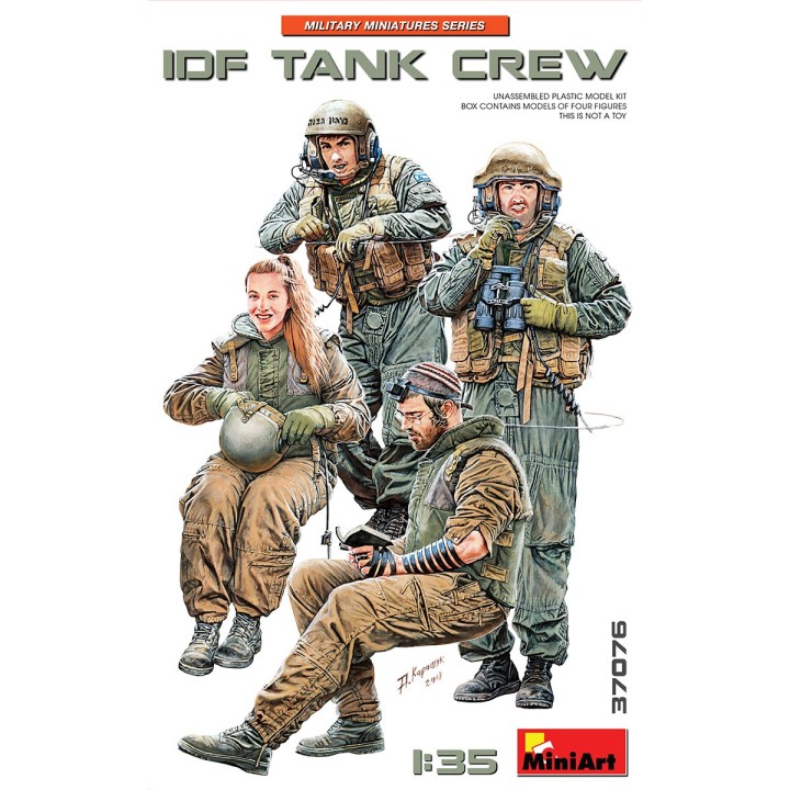 IDF TANK CREW MINI ART 1/35