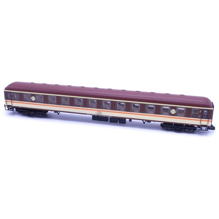 COCHE BB-8536 ESTRELLA LINEA CREMA 2ª CLASE MFTRAIN N50854 ESCALA N