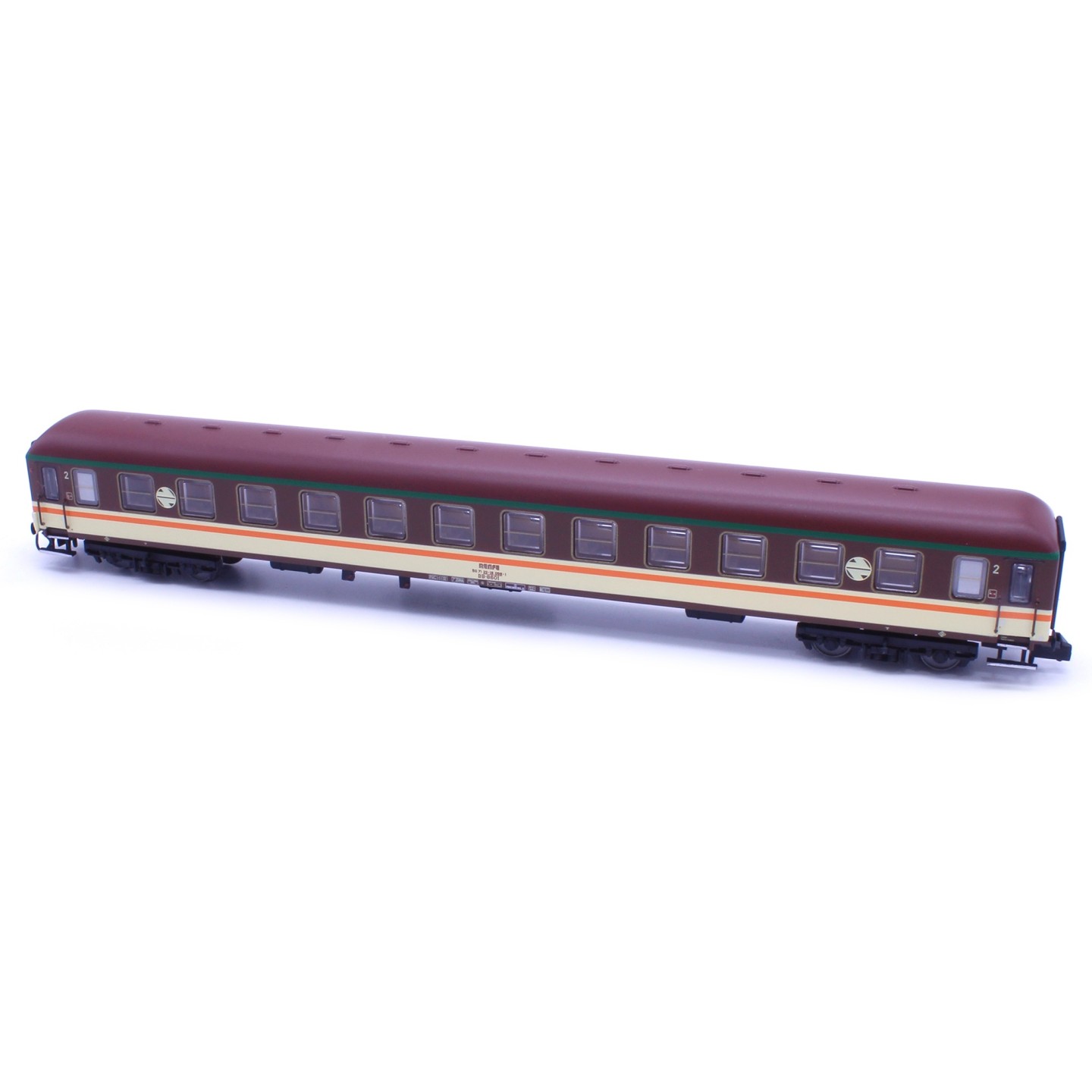 COCHE BB-8601 ESTRELLA LINEA VERDE 2ª CLASE MFTRAIN N50855 ESCALA N