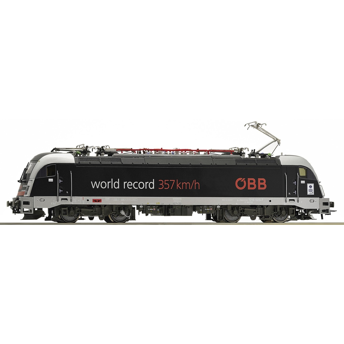 LOCOMOTORA ELECTRICA 1216 ÖBB CON SONIDO ROCO 79507 ESCALA H0 AC